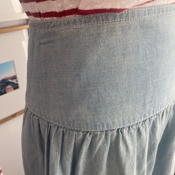 POLO light denim skirt , new run small size - Picture 6 of 6